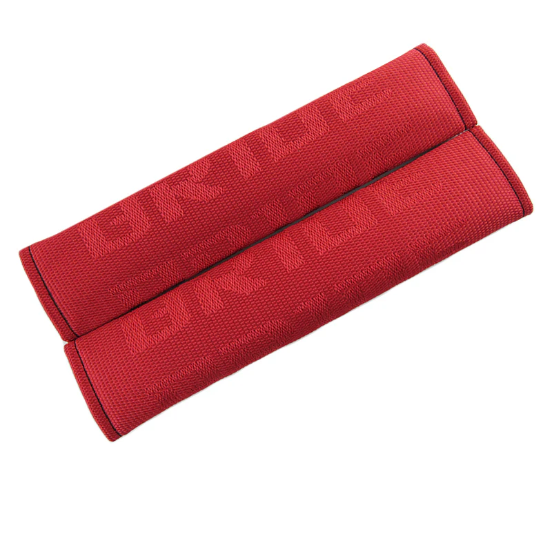 Bride Red Seat Belt Cover X2 - Image 4