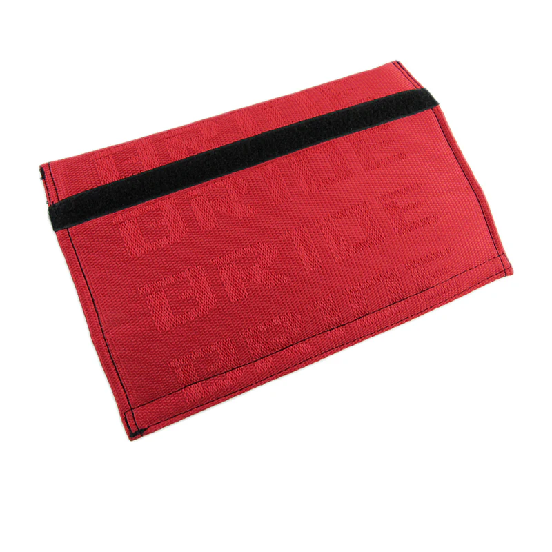 Bride Red Seat Belt Cover X2 - Image 5