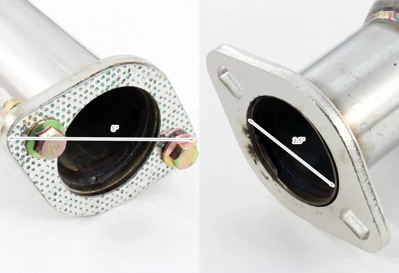 Burnt Rainbow Tip Catback Exhaust System For 1994 1995 1996 1997 1998 1999 2000 2001 Acura Integra 3 Dr Hatchback - Image 3