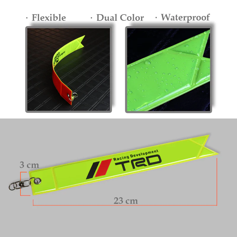 TRD Sport Reflective Strip Keychain - Image 3