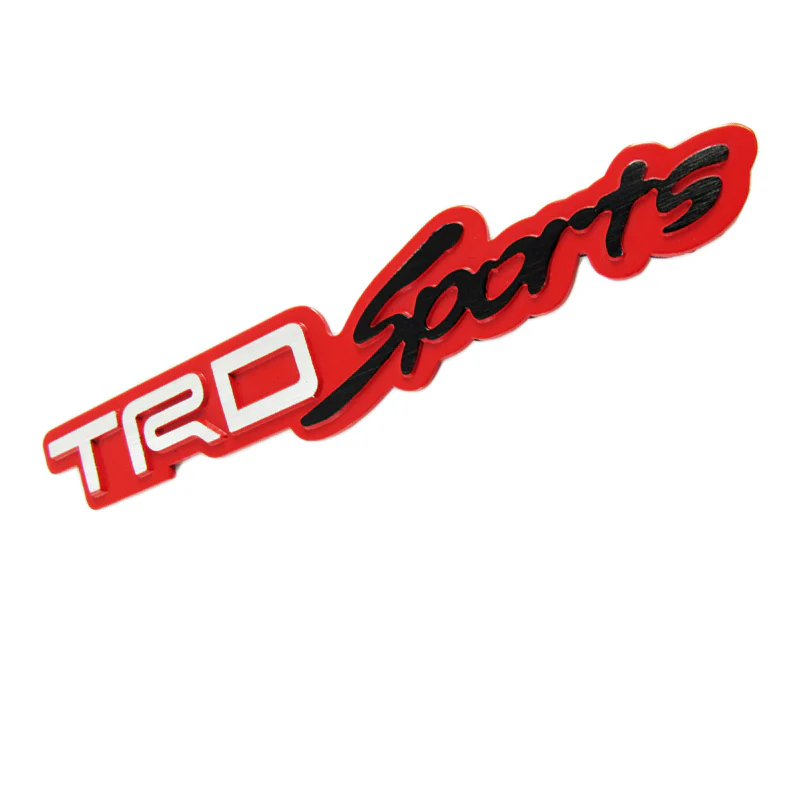 Car Fender Hood Sides Badge JDM TRD Sports Decal Emblem for Tundra Tacoma X1 - Image 6