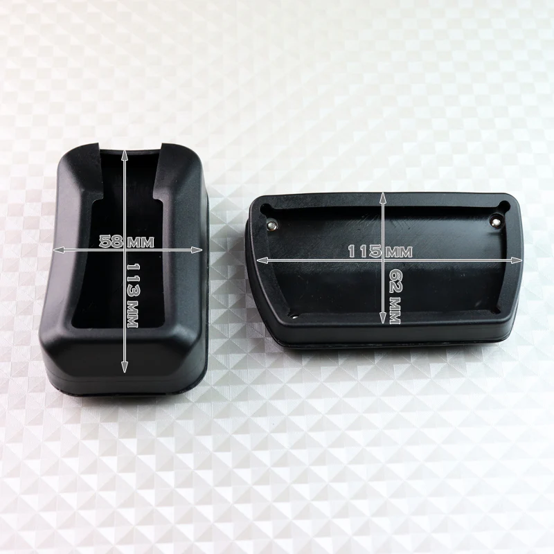 Honda Type R Carbon Fiber Brake Pedal Pads - Image 3