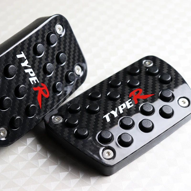 Honda Type R Carbon Fiber Brake Pedal Pads - Image 4