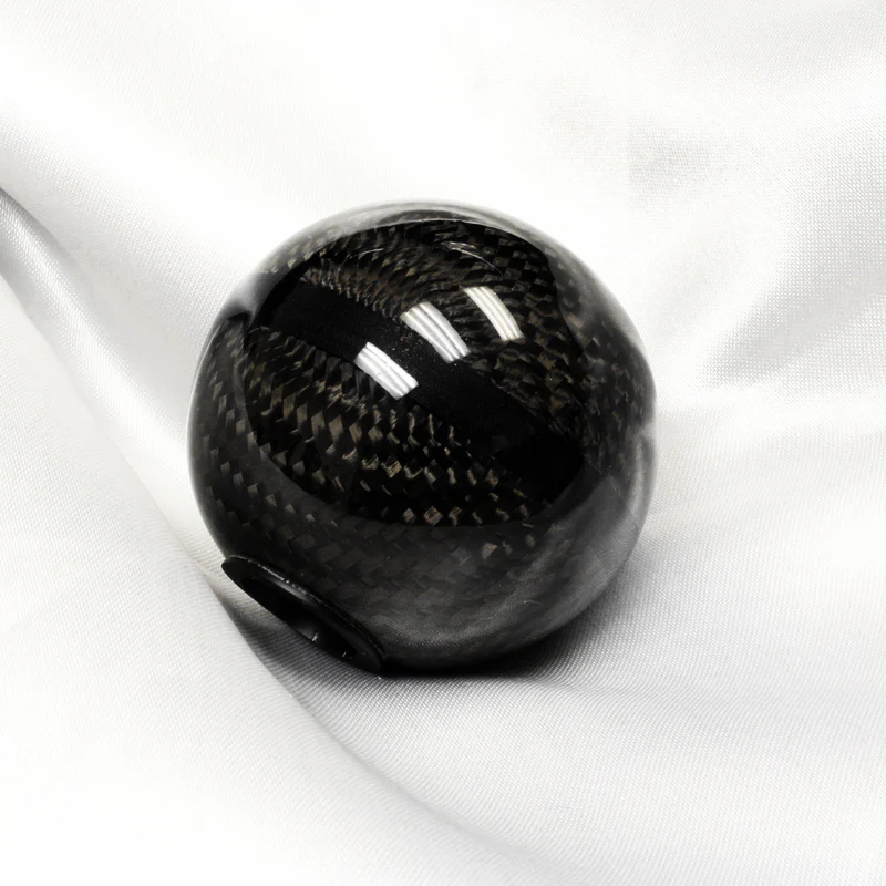 Mugen Black 6-Speed Carbon Fiber Shift Knob - Image 3