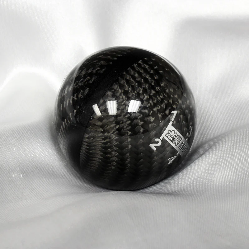 Mugen Black 5-Speed Carbon Fiber Shift Knob - Image 4