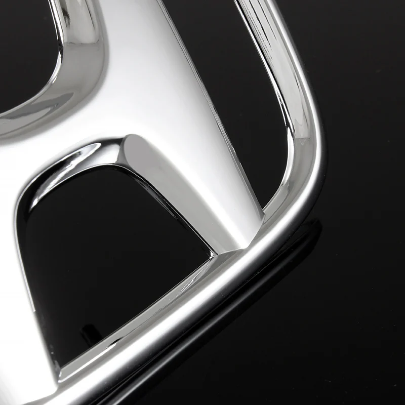 Honda Chrome Front Grille Mounted "H" Emblem for 2001 - 2003 Civic Sedan 4DR - Image 4