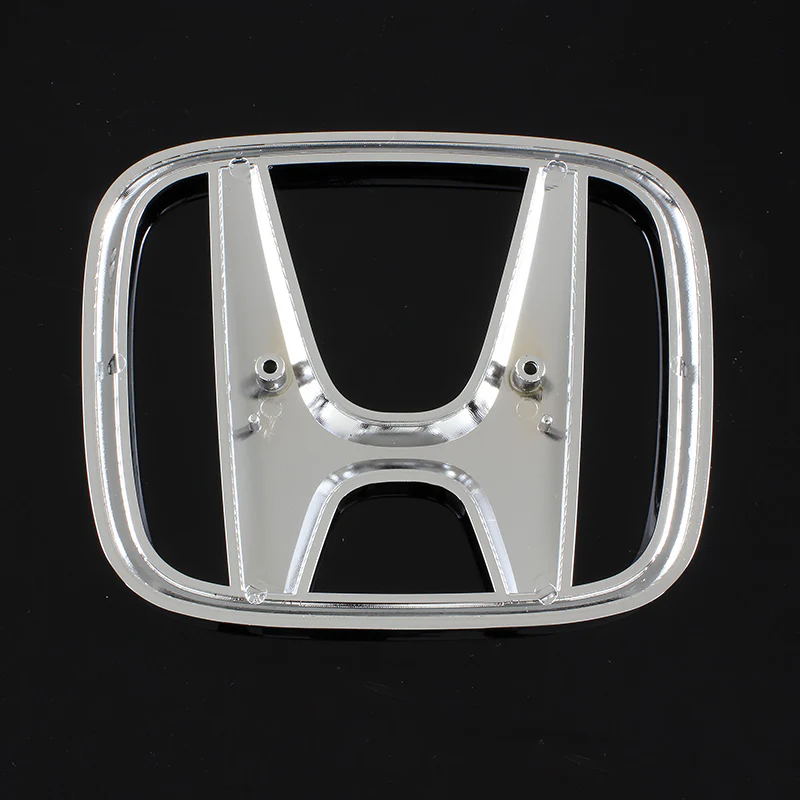Honda Chrome Front Grille Mounted "H" Emblem for 2006 - 2008 Civic Coupe 2DR - Image 6