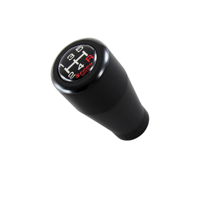 Black 5 Speed Spoon Sports Duracon Shift Knob For Accord Civic Fit CRZ S2000 NSX - Image 2