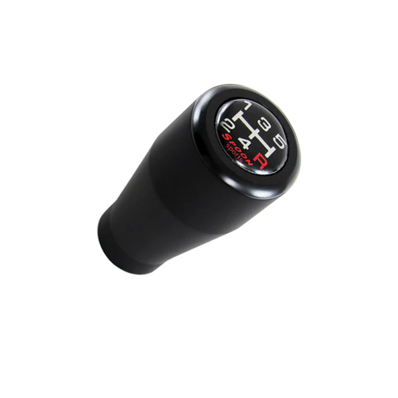 Black 5 Speed Spoon Sports Duracon Shift Knob For Accord Civic Fit CRZ S2000 NSX - Image 4