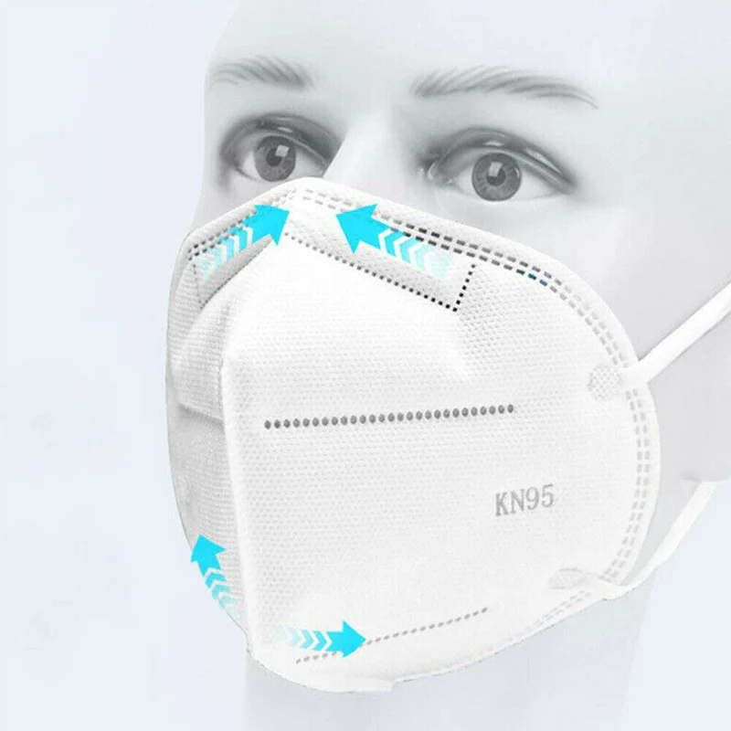 60 PCS KN95 Face Mask 5 Layers Disposable Protective Respirator Mouth Non Medical Cover (New with Box) - Image 6