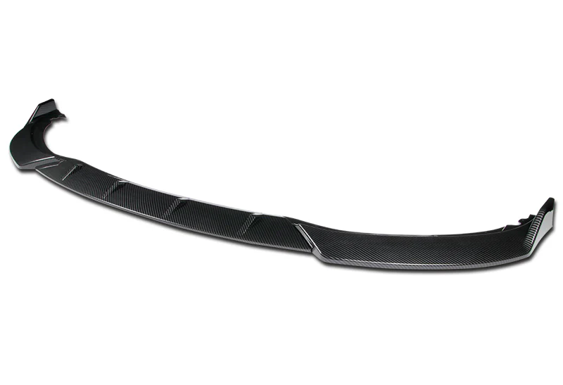 2016-2019 BMW 3-Series F30 F35 Carbon Look 3-Piece Front Bumper Body Spoiler Splitter Lip Kit with Hood Vinyl Sticker - Image 3