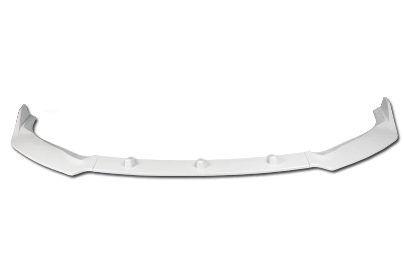 2016-2019 Nissan Sentra Painted White 3-Piece Front Bumper Body Spoiler Splitter Lip Kit with Free Gift - Image 3