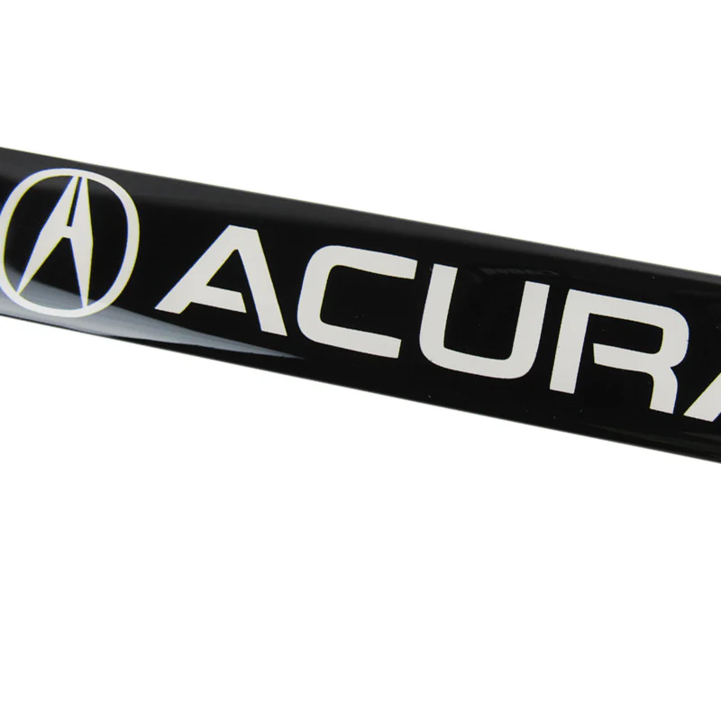 Acura Black Car Door Rear Trunk Side Fenders Bumper Badge Scratch Guard Sticker New 4pcs - Image 8
