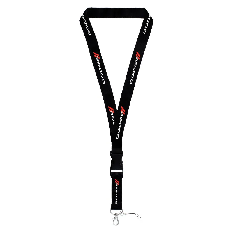 AuTomotive Gold Car Logo Neck Strap Cellphone Lanyard Keyring Key Chain for DODGE CHARGER - Image 3