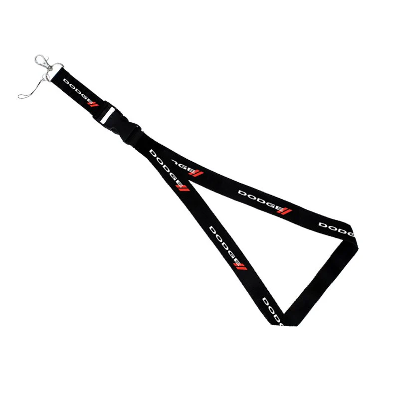 AuTomotive Gold Car Logo Neck Strap Cellphone Lanyard Keyring Key Chain for DODGE CHARGER - Image 7