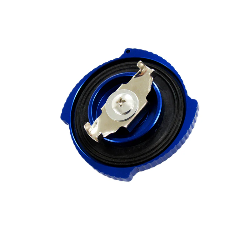 X1 Blue Brand New Ralliart Aluminum Racing Engine Oil Filler Cap For MITSUBISHI - Image 3