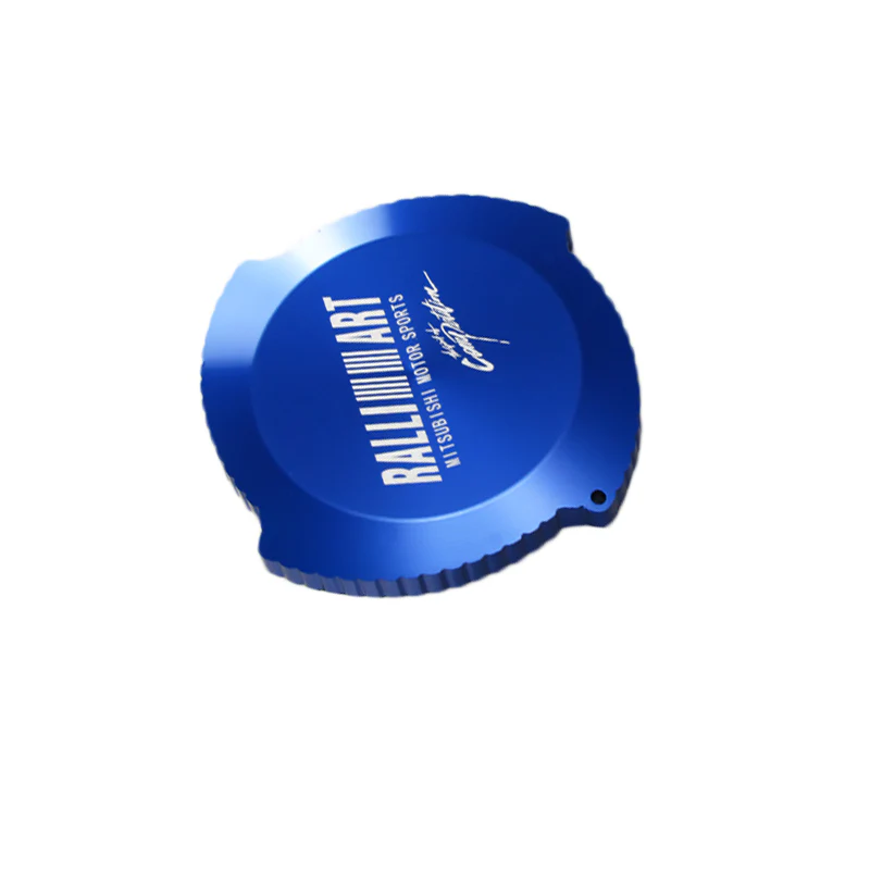X1 Blue Brand New Ralliart Aluminum Racing Engine Oil Filler Cap For MITSUBISHI - Image 6
