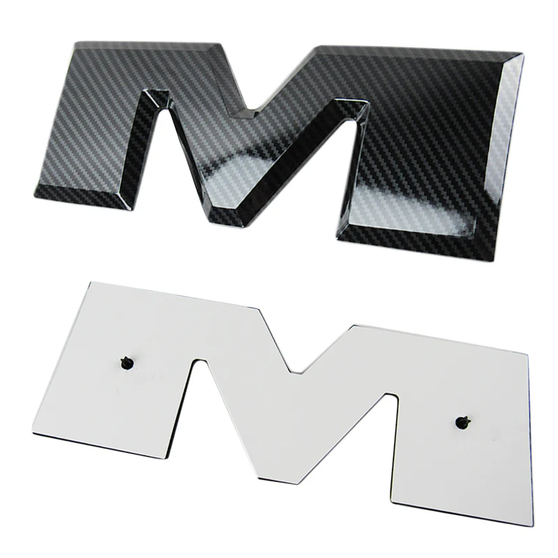 Set of RAM 3D Letter Logo Car Tailgate Emblem Carbon Fiber Look Badge Sticker for 1500 Rear Trunk 2015 2016 2017 2018 - Image 4