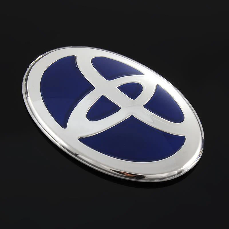 Blue TOYOTA MOTORS TRD Racing Set Keychain Metal Key Ring with Steering Wheel Emblem - Image 5