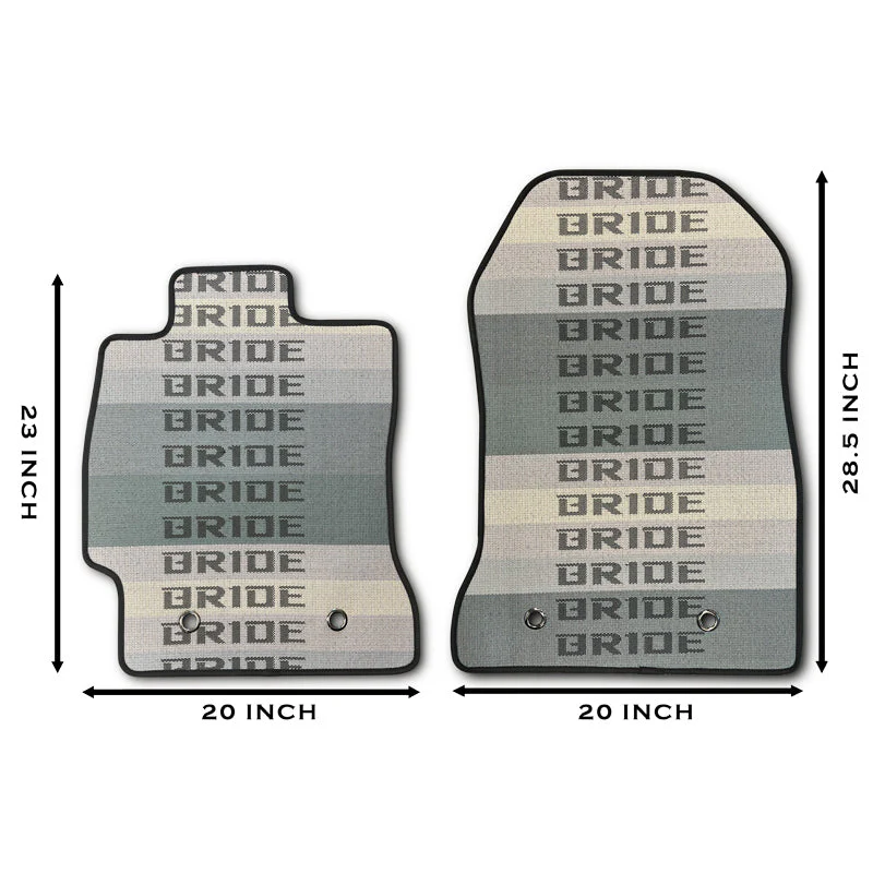 Bride Racing Set Fabric Floor Mats Carpets for 13-20 Scion FRS/Subaru BRZ/ Toyota 86 with Blue Shift Boot Cover - Image 10