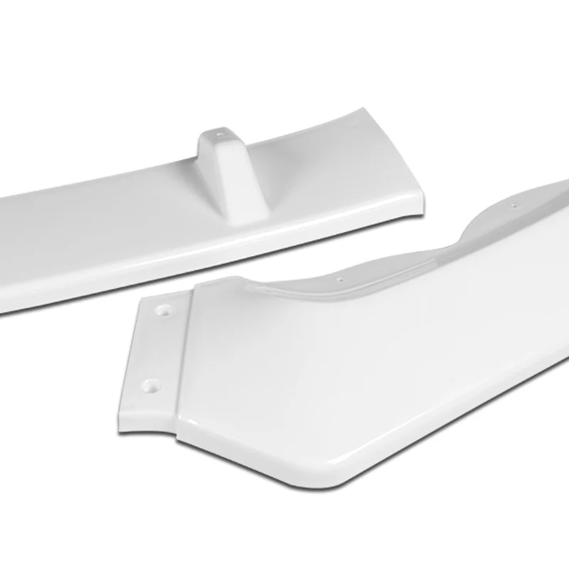 For 2013-2016 Ford Fusion Mondeo Painted White Front Bumper Body Splitter Spoiler Lip 3PCS - Image 2