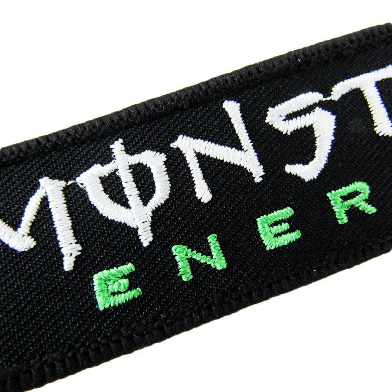 ENERGE DRINK DOUBLE SIDED EMBROIDERED KEYCHAIN For MONSTER CELL HOLDERS KAWASAKI - Image 2