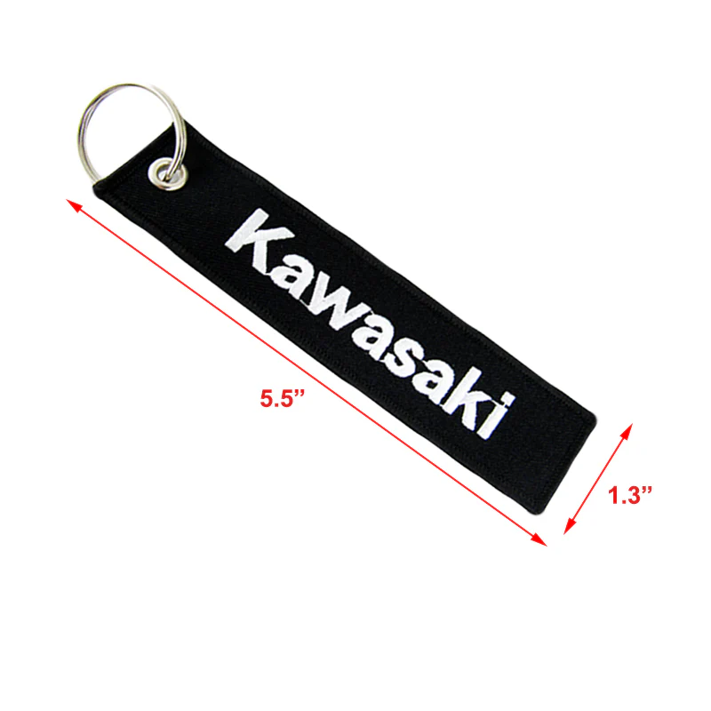 ENERGE DRINK DOUBLE SIDED EMBROIDERED KEYCHAIN For MONSTER CELL HOLDERS KAWASAKI - Image 3