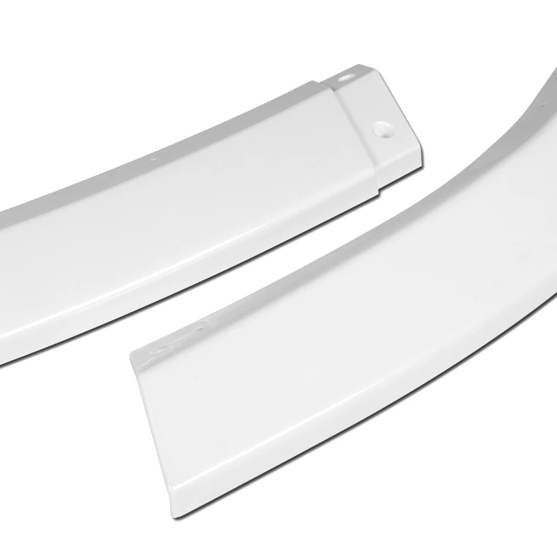 For 2006-2009 Nissan 350Z Z33 GT-Style Painted White Front Bumper Body Splitter Spoiler Lip 3PCS - Image 2
