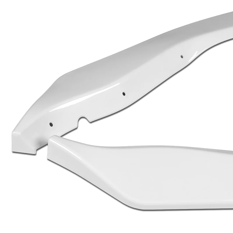For 2006-2009 Nissan 350Z Z33 GT-Style Painted White Front Bumper Body Splitter Spoiler Lip 3PCS - Image 3