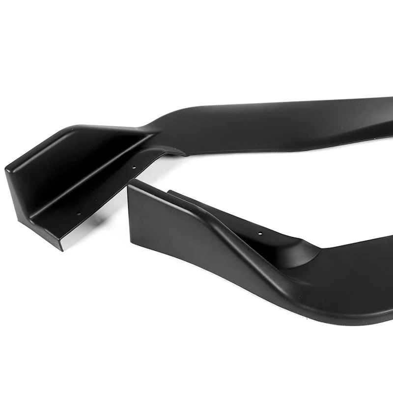 For 2017-2020 Lexus IS-Series AR-Style JDM Matte Black Front Bumper Body Splitter Spoiler Lip 3PCS - Image 2