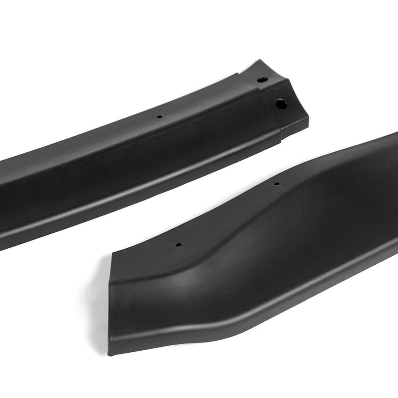 For 2017-2020 Lexus IS-Series AR-Style JDM Matte Black Front Bumper Body Splitter Spoiler Lip 3PCS - Image 3