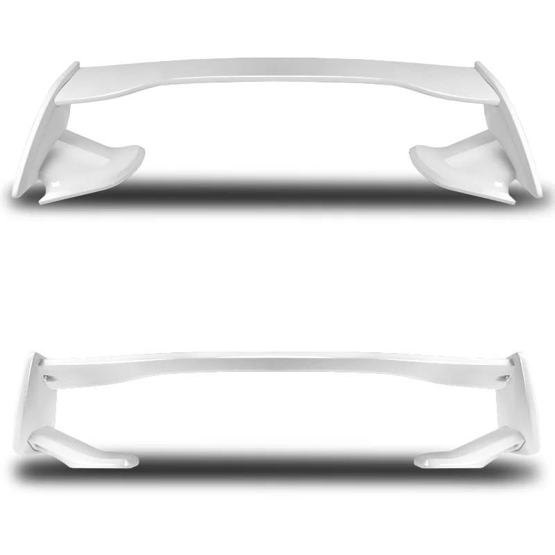 For 2008-2014 Subaru Impreza WRX Painted White ABS Rear Trunk Spoiler Wing - Image 3
