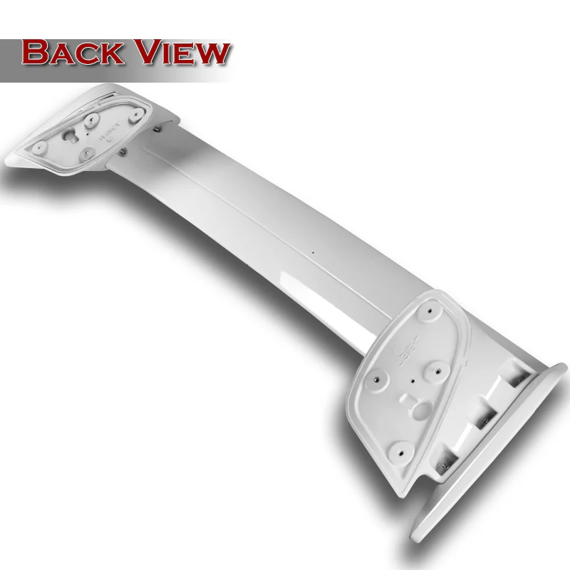 For 2008-2014 Subaru Impreza WRX Painted White ABS Rear Trunk Spoiler Wing - Image 4