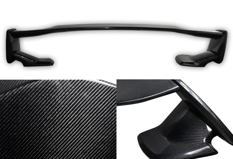 For 2008-2014 Subaru Impreza WRX Full Real Carbon Fiber Rear Trunk Spoiler Wing - Image 2
