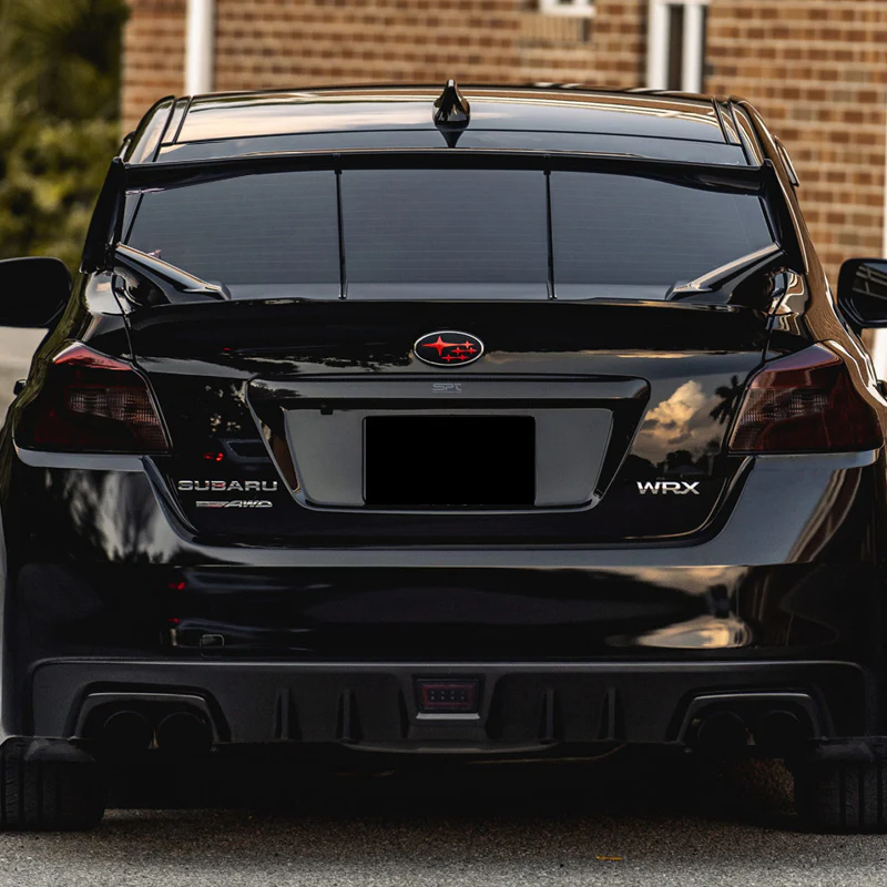 For 2015-2021 Subaru WRX STI OE-Style Painted Black ABS Rear Trunk Spoiler Wing - Image 5