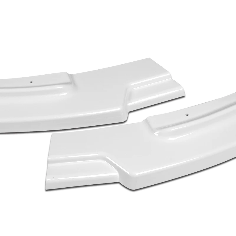 For 2010-2013 Infiniti G37 Sedan 4DR Painted White JDM Front Bumper Body Splitter Spoiler Lip 3PCS - Image 3