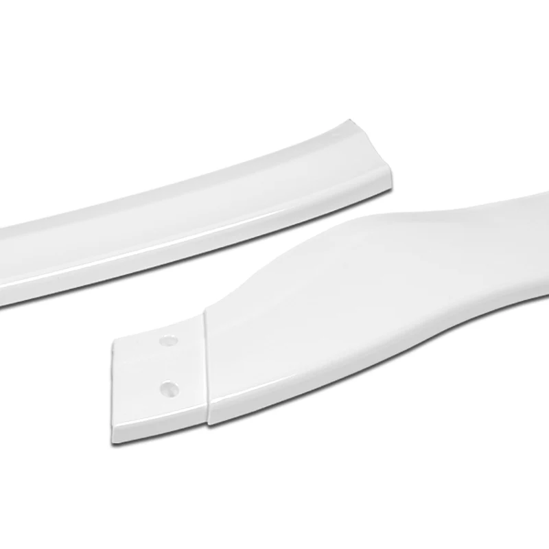 For 2011-2013 Lexus IS250 IS350 Painted White Front Bumper Body Splitter Spoiler Lip 3PCS - Image 2