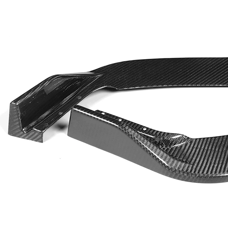For 2011-2013 Lexus IS250 IS350 Real Carbon Fiber Front Bumper Body Splitter Spoiler Lip 3PCS - Image 2