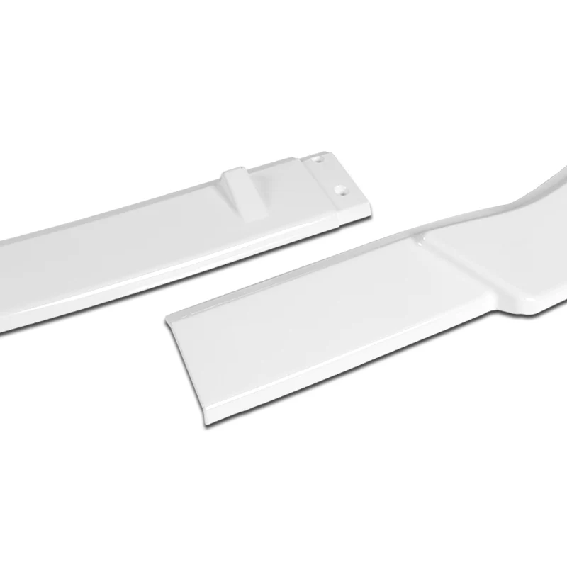 For 2011-2017 Toyota Sienna SE MP-Style Painted White Front Bumper Body Splitter Spoiler Lip 3PCS - Image 2