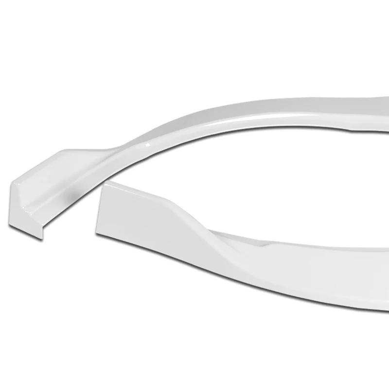 For 2011-2017 Toyota Sienna SE MP-Style Painted White Front Bumper Body Splitter Spoiler Lip 3PCS - Image 4