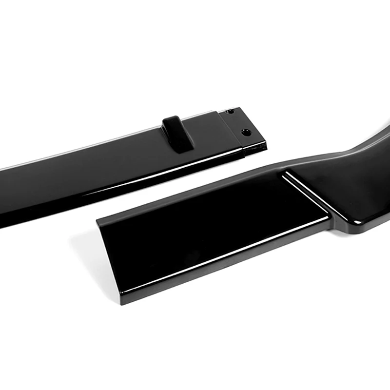 For 2011-2017 Toyota Sienna SE MP-Style Painted Black Front Bumper Body Splitter Spoiler Lip 3PCS - Image 2