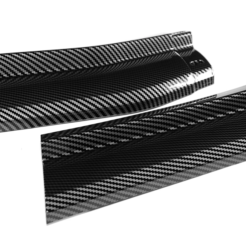 For 2012-2014 Toyota Camry SE Carbon Look Front Bumper Body Splitter Spoiler Lip 3PCS - Image 2