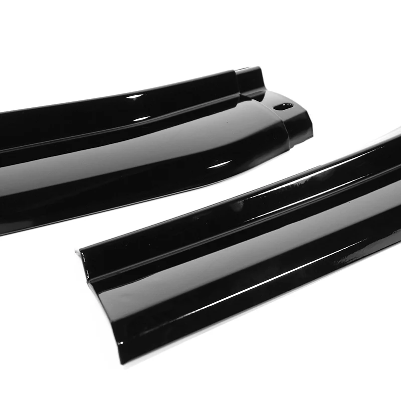 For 2012-2014 Toyota Camry SE Painted Black Front Bumper Body Splitter Spoiler Lip 3PCS - Image 2