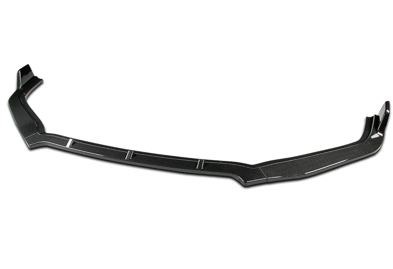 For 2012 Honda Civic 4DR 9Th JDM CS-Style Carbon Look Front Bumper Body Splitter Spoiler Lip 3PCS - Image 4