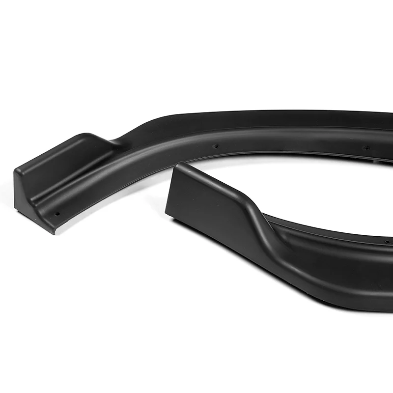 For 2010-2013 Infiniti G37 Sedan 4DR Matte Black JDM Front Bumper Body Splitter Spoiler Lip 3PCS - Image 4