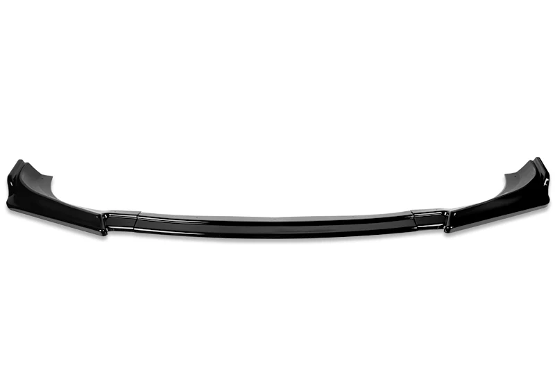 For 2013-2016 Hyundai Genesis Coupe Painted Black KS-Style Front Bumper Body Splitter Spoiler Lip 3PCS - Image 4