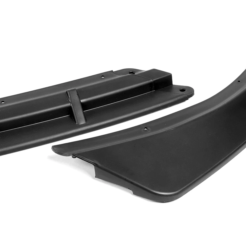 For 2016-2018 Kia Optima LX EX STP-Style Matte Black Front Bumper Body Splitter Spoiler Lip 3PCS - Image 2