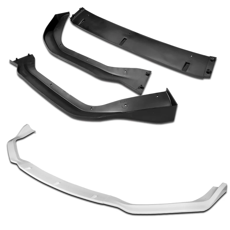 For 2014-2016 Lexus IS250 IS350 F-Sport JDM Painted White Front Bumper Body Splitter Spoiler Lip 3PCS - Image 4