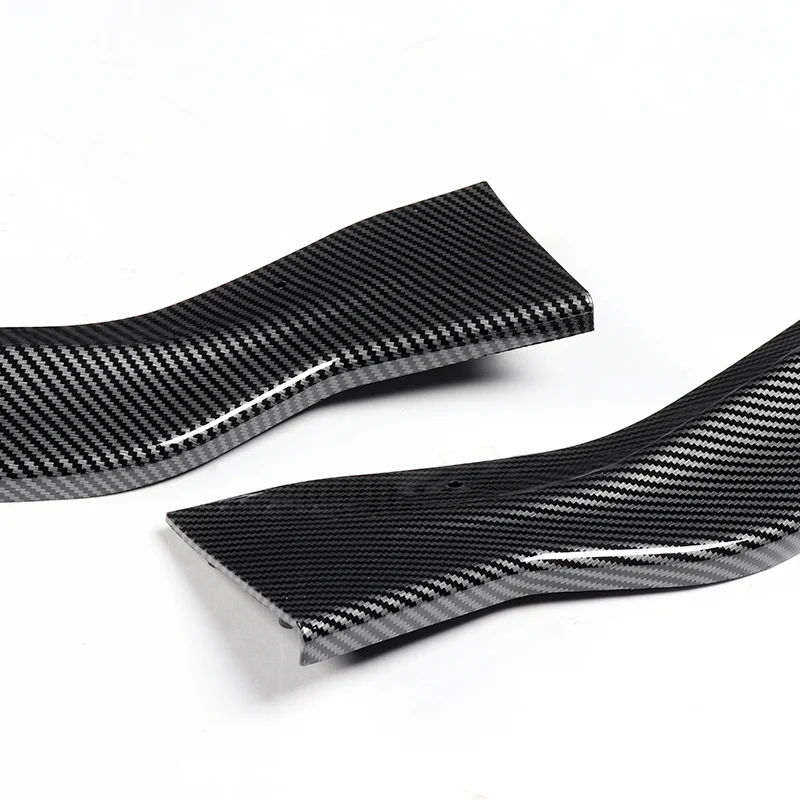 For 2014-2016 Lexus IS250 IS350 F-Sport JDM Carbon Look Front Bumper Body Splitter Spoiler Lip 3PCS - Image 2