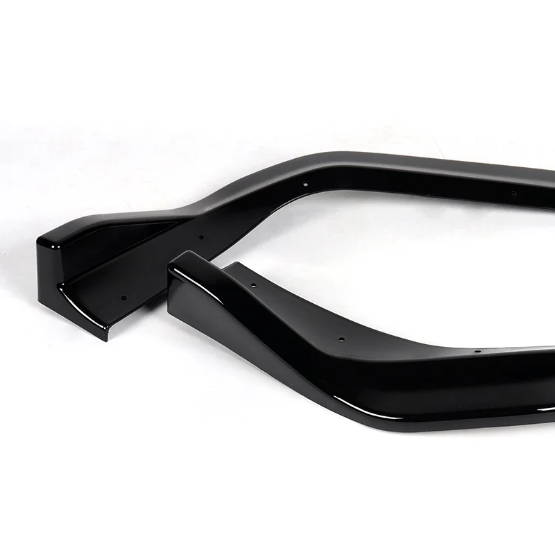 For 2014-2016 Lexus IS250 IS350 F-Sport JDM Painted Black Front Bumper Body Splitter Spoiler Lip 3PCS - Image 3